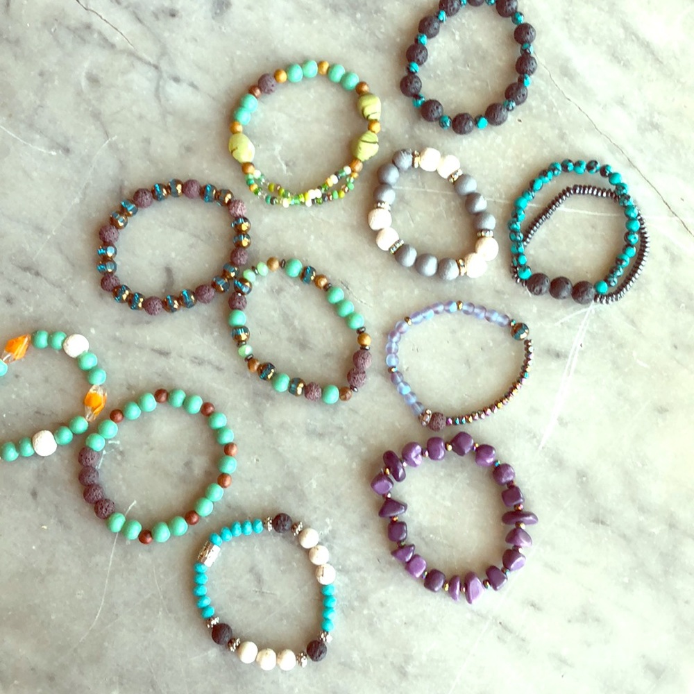 Hand-made Beaded Bracelets